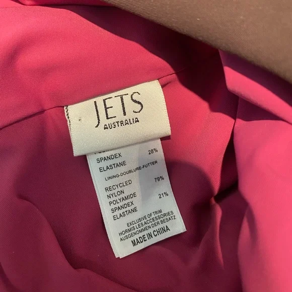 Anthropologie Jets Australia Versa One Shoulder Color Block Cutouts Swimsuit 12 - Picture 8 of 8